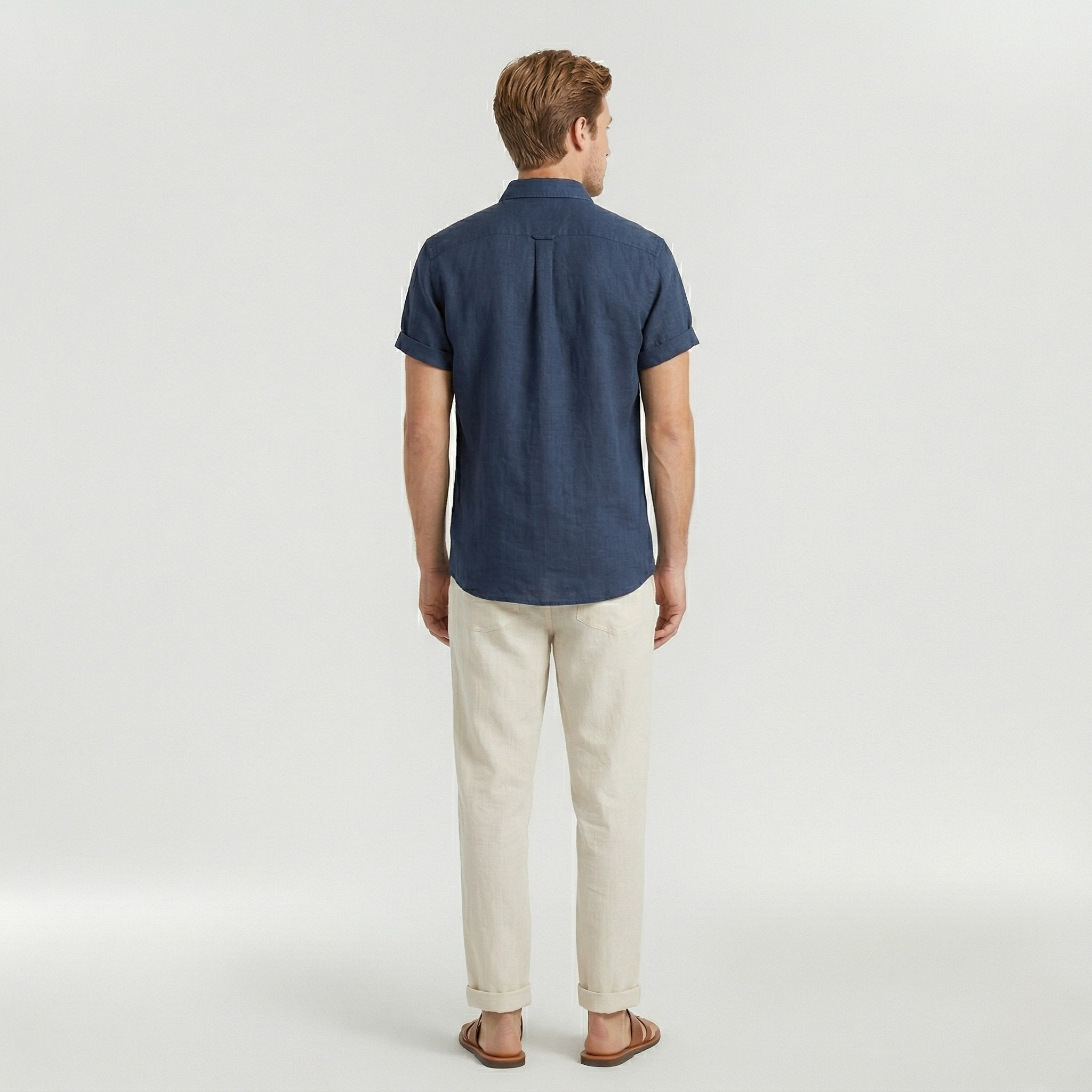 Herresæt med sommerligt look i let og afslappet design til varme dage