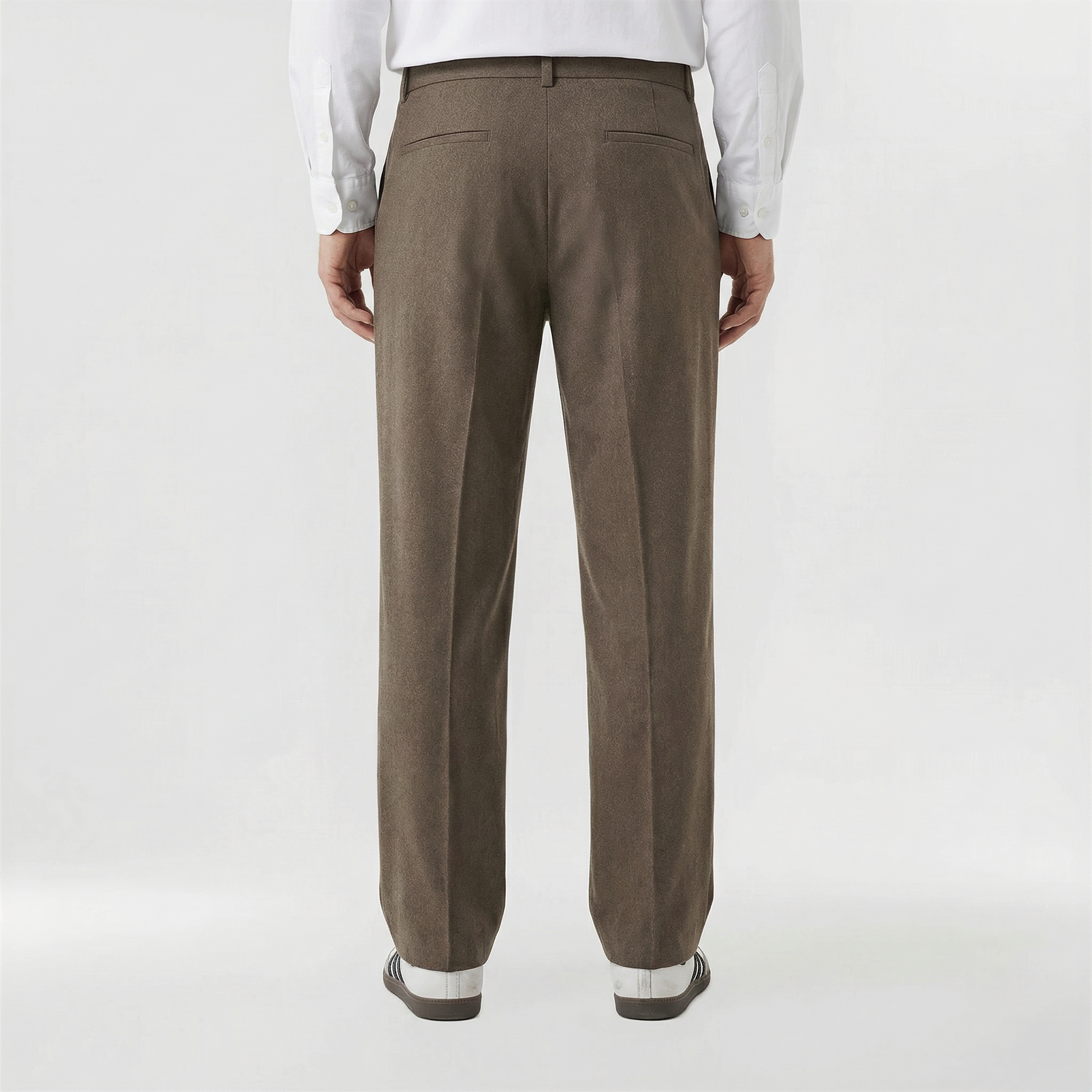 Proste spodnie męskie wygodne i wszechstronne w stylu casual