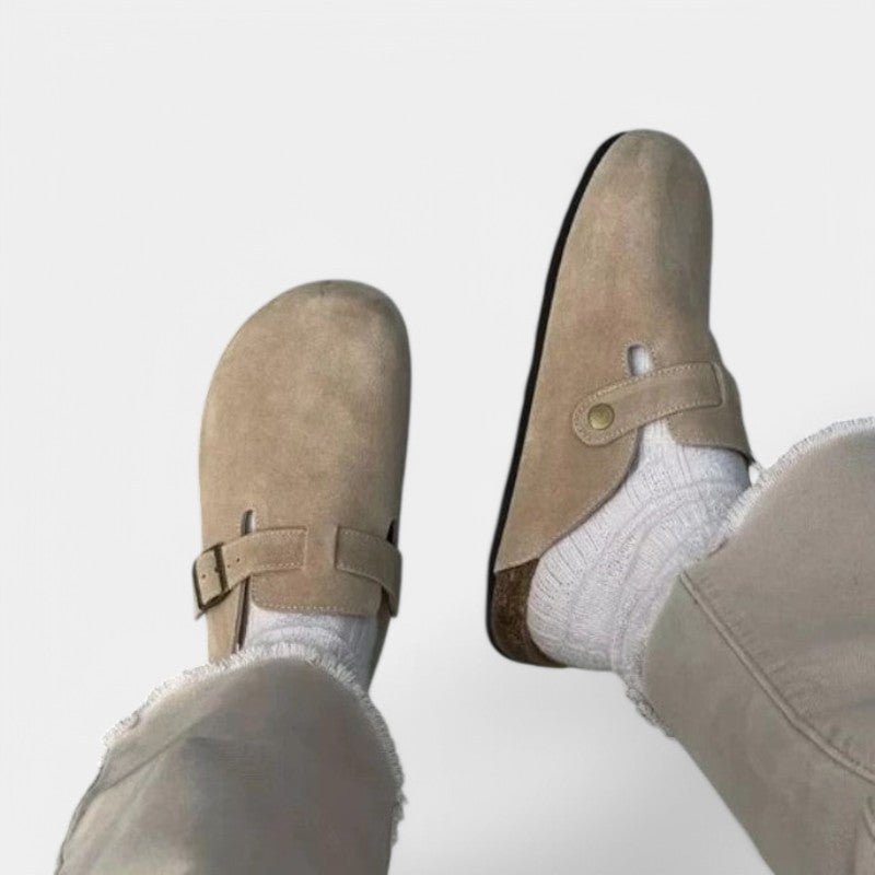 Zuecos unisex cómodos con hebilla ajustable