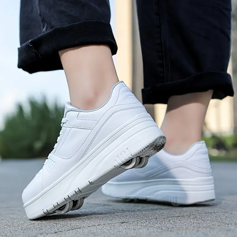 Donny Casual Rollersportschoenen – Comfortabele Unisex Sneakers met Wieltjes voor Kinderen