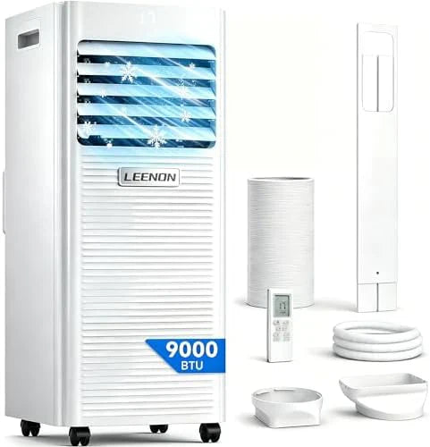 Bærbart Klimaanlæg 9000 BTU – 4-i-1 Aircondition med Affugtning