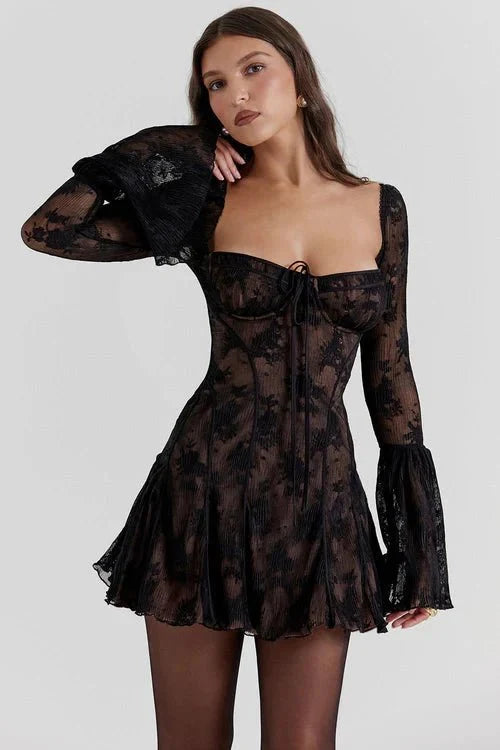 Amaya | Vintage Blonde Corset Dress