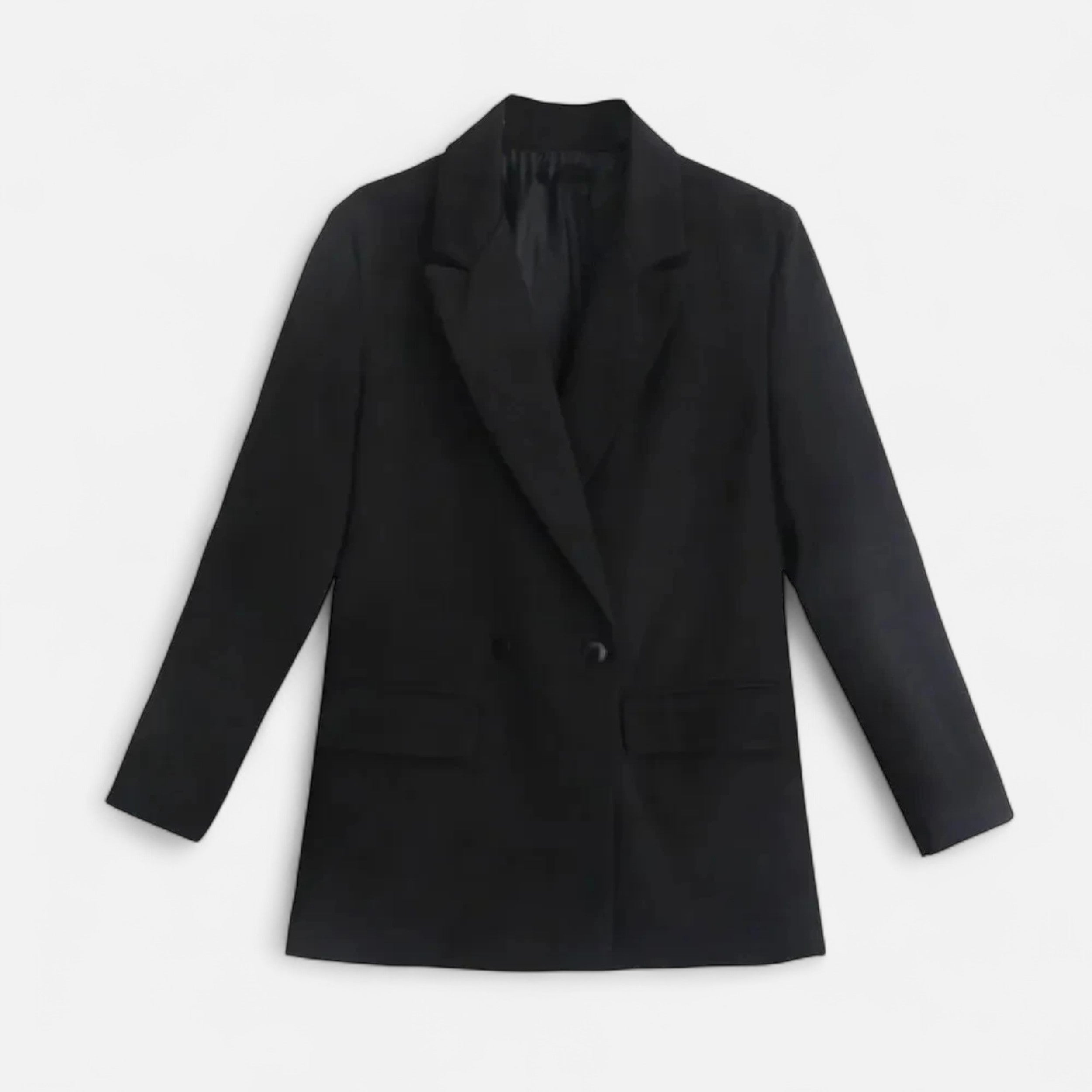 Dobbeltradet Blazer til Kvinder med Klassisk Revers