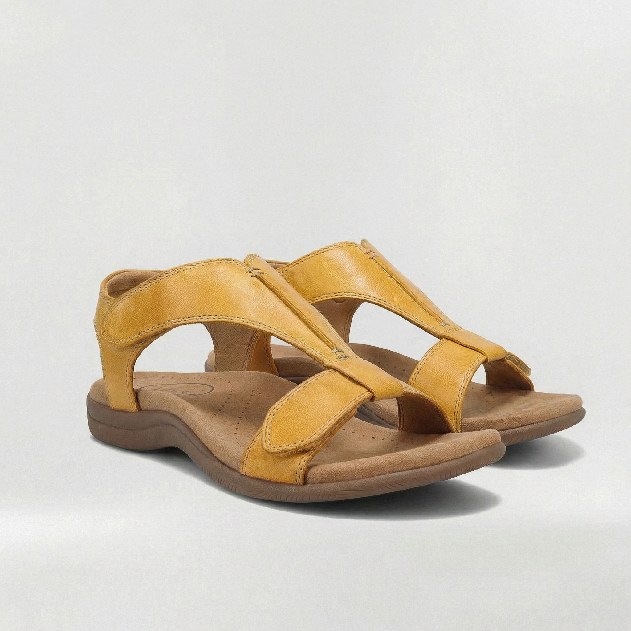 Komfortowe sandały damskie z elastycznym designem i wsparciem do codziennego użytku