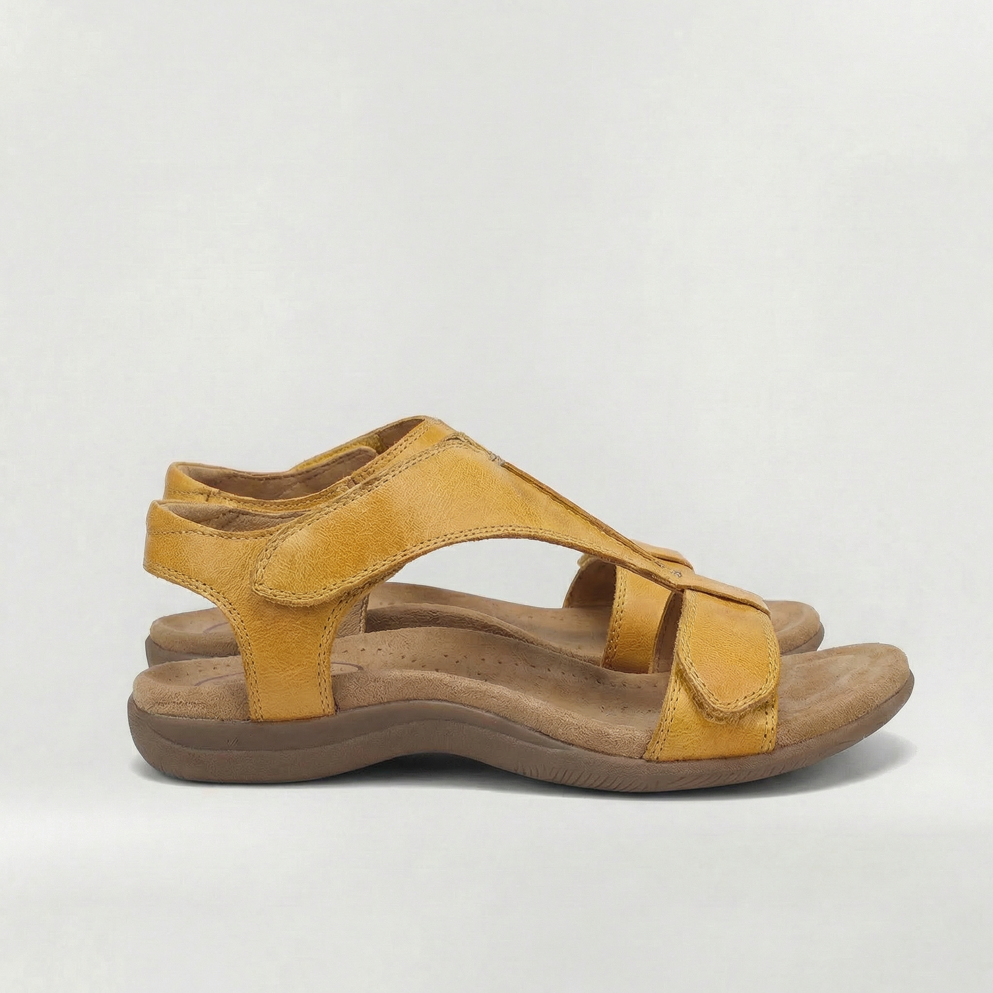 Komfortowe sandały damskie z elastycznym designem i wsparciem do codziennego użytku