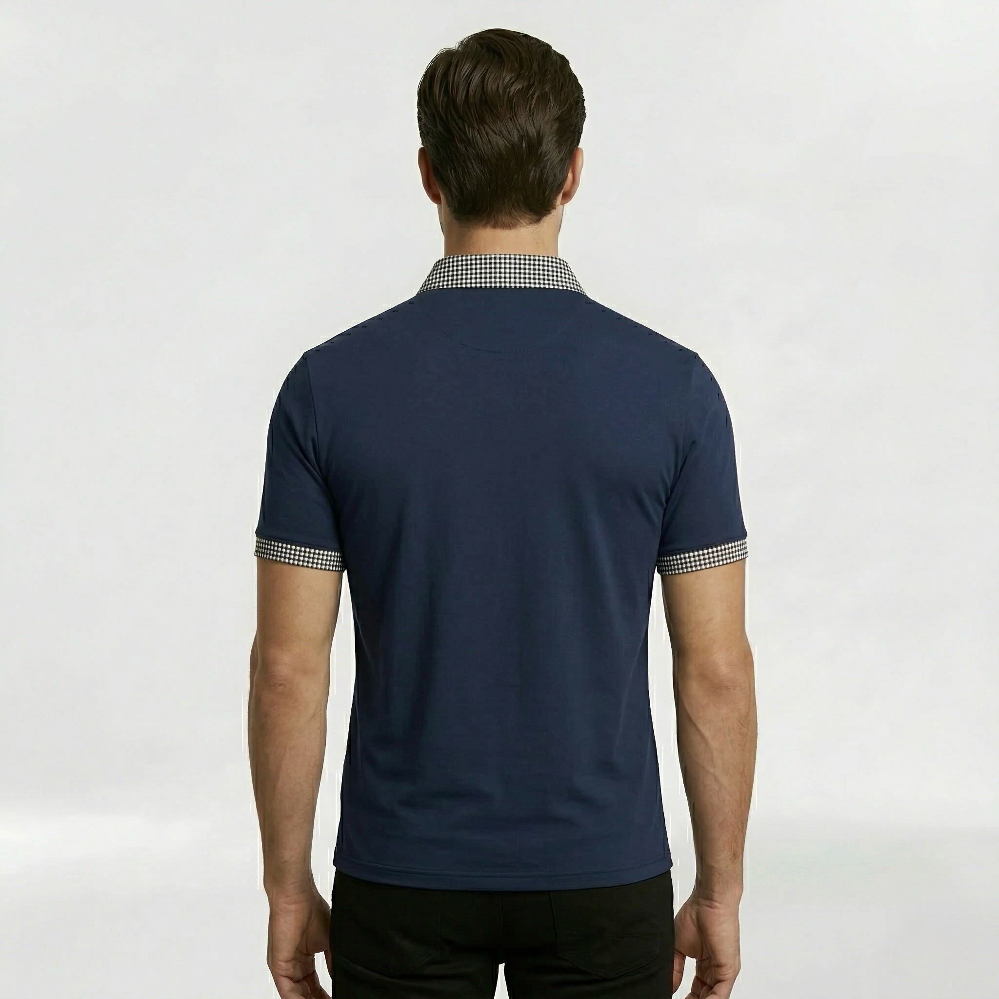 Polo à manches courtes pour homme avec col classique et coupe confortable pour un usage quotidien