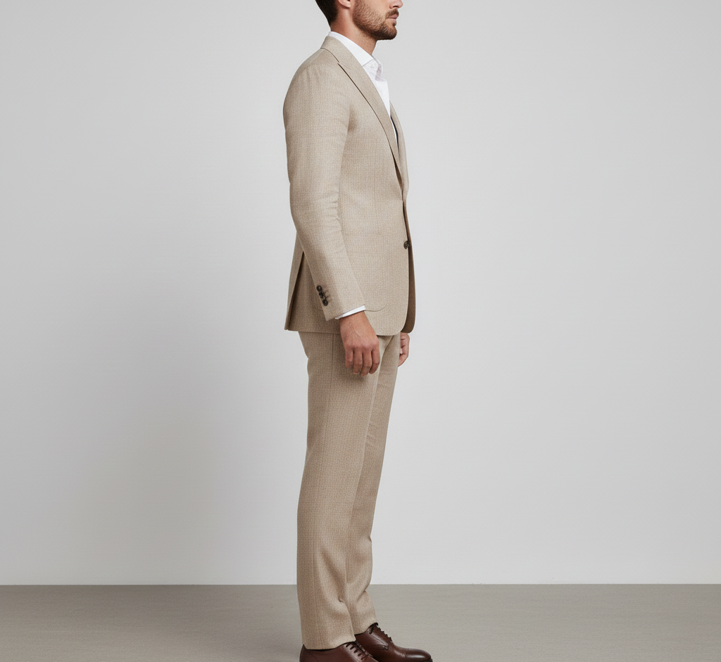 Bellivaro ανδρικό 2-τεμάχιο κοστούμι από λινό