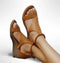 Sandales orthopédiques avec larges brides et design ergonomique