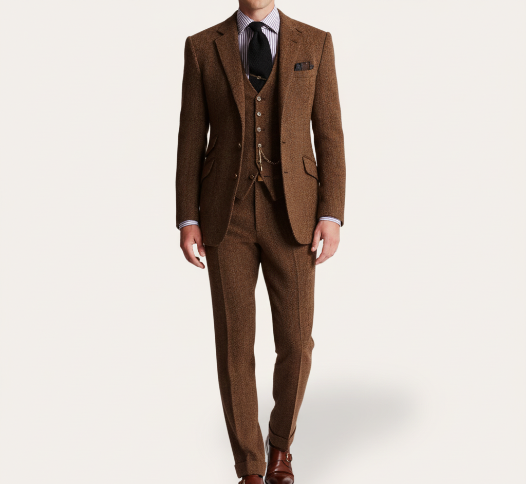 Costume trois pièces pour homme Bellivaro en laine