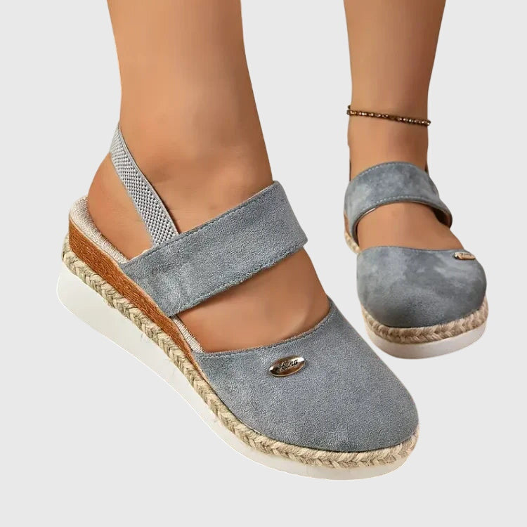 Espadrilles med Kilehæl til Damer