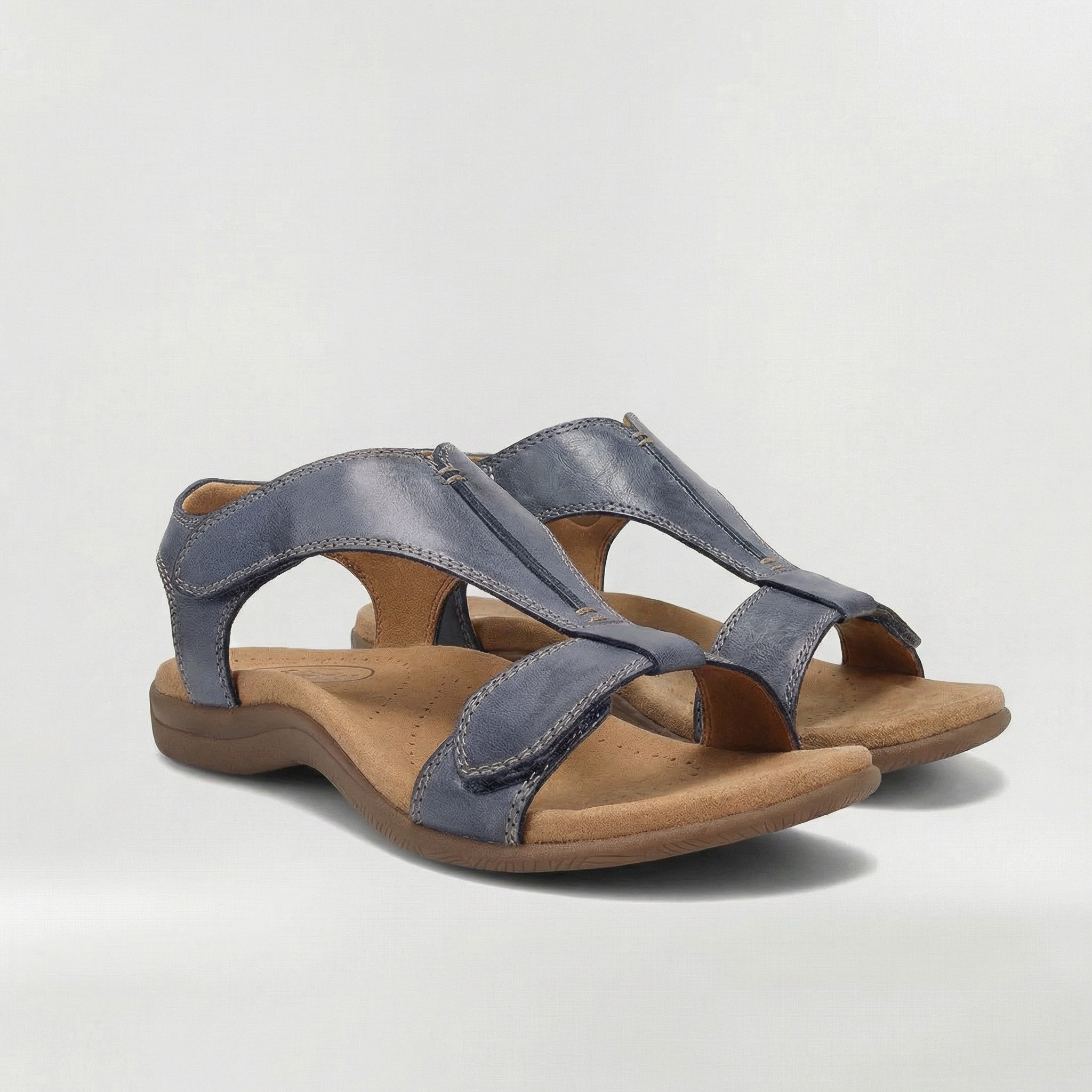 Komfortowe sandały damskie z elastycznym designem i wsparciem do codziennego użytku