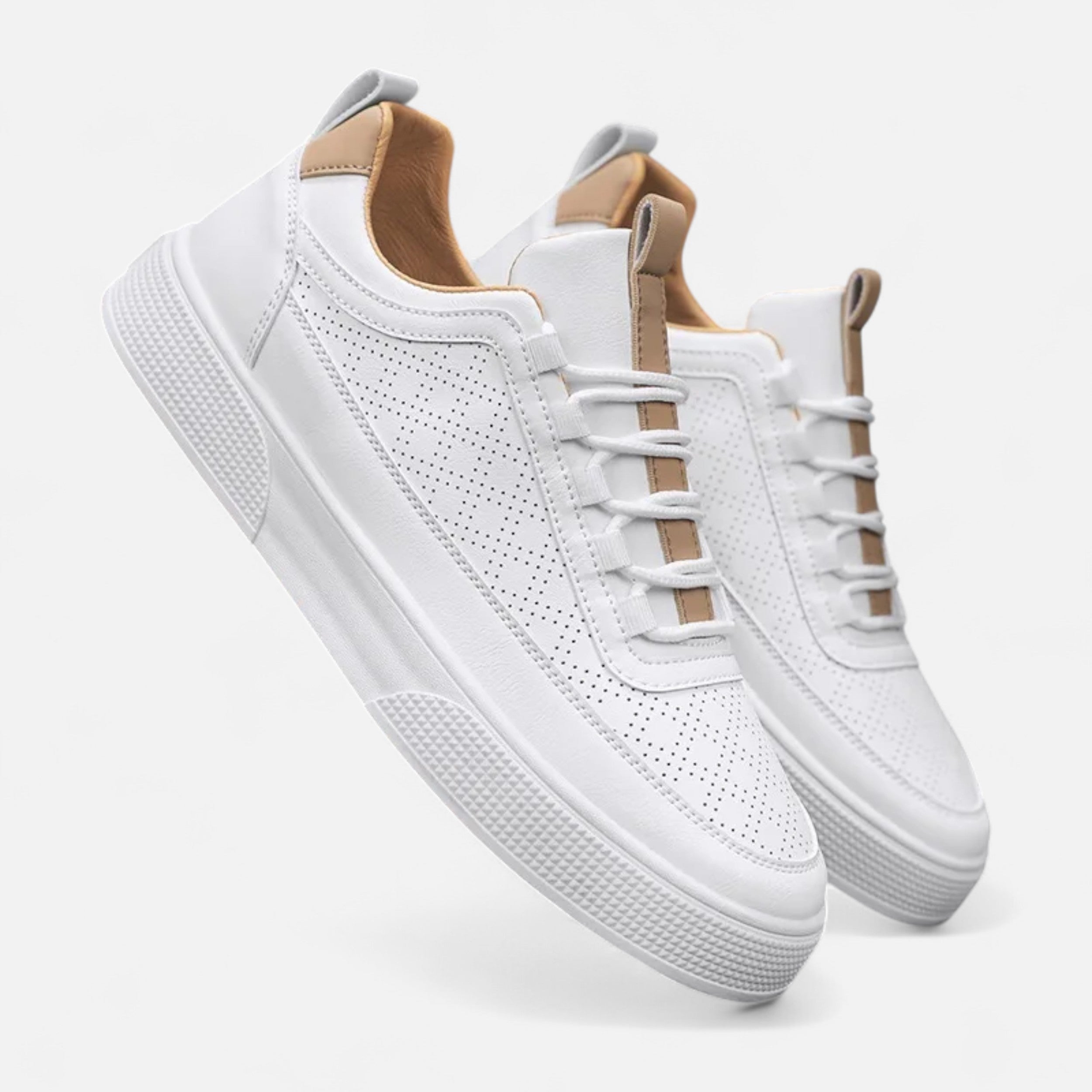 Herren Sneaker – Klassische Freizeitschuhe in Weiß