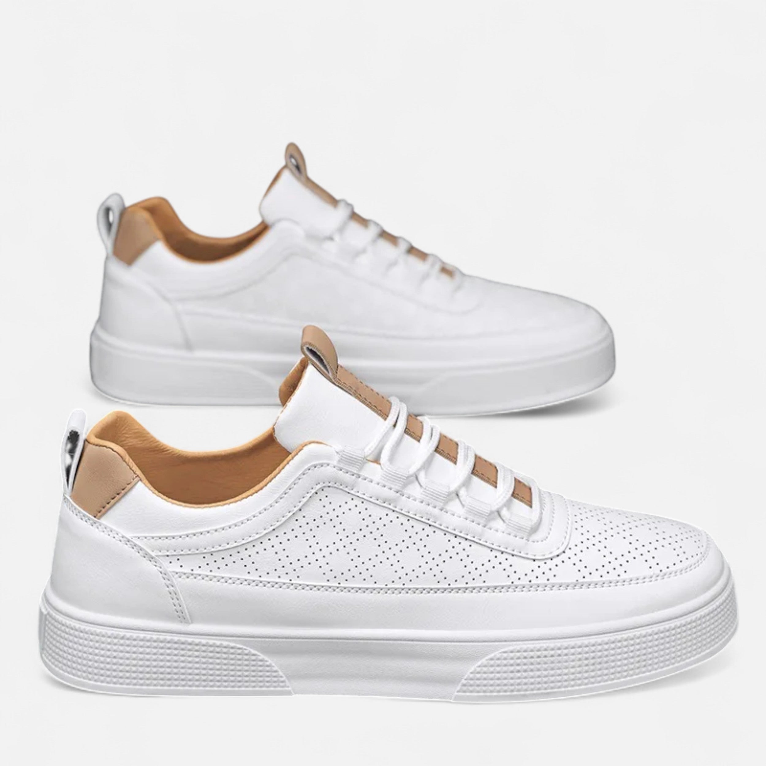 Herren Sneaker – Klassische Freizeitschuhe in Weiß