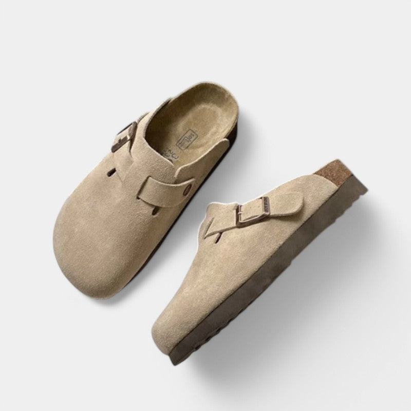 Zuecos unisex cómodos con hebilla ajustable