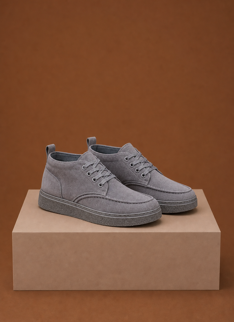 Casual Sneakers til Mænd med Snørelukning