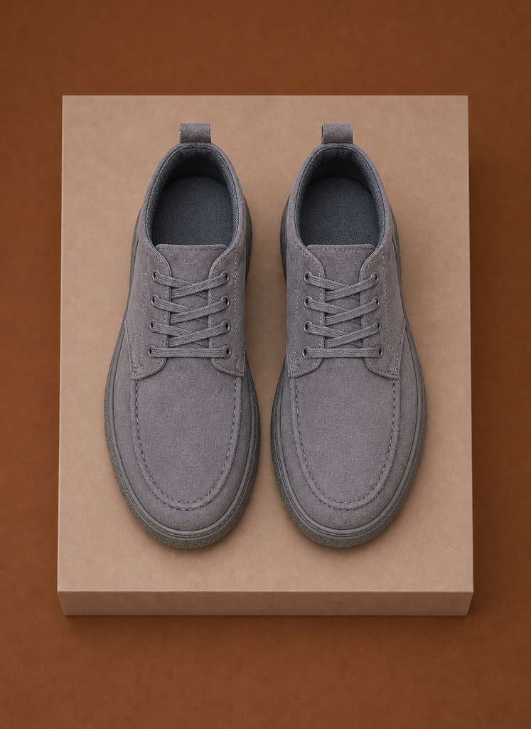Casual Sneakers til Mænd med Snørelukning