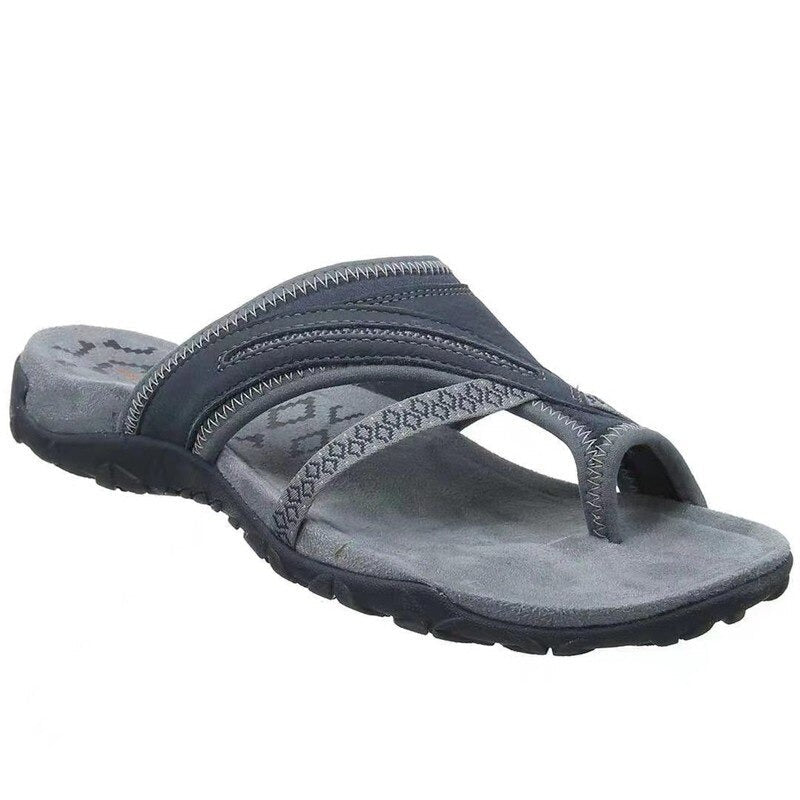 Orthopedische Dames Slippers met Voetbed – Comfortabele Antislip Teenslippers voor Dagelijks Gebruik