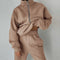 Harper | Todelt Cropped Tracksuit til Kvinder med Høj Talje