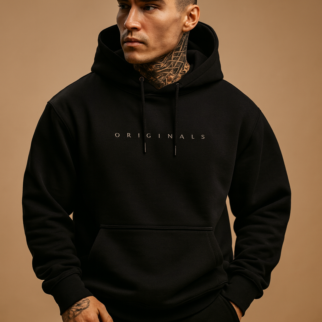 Hoodie med hætte til herrer | Sven