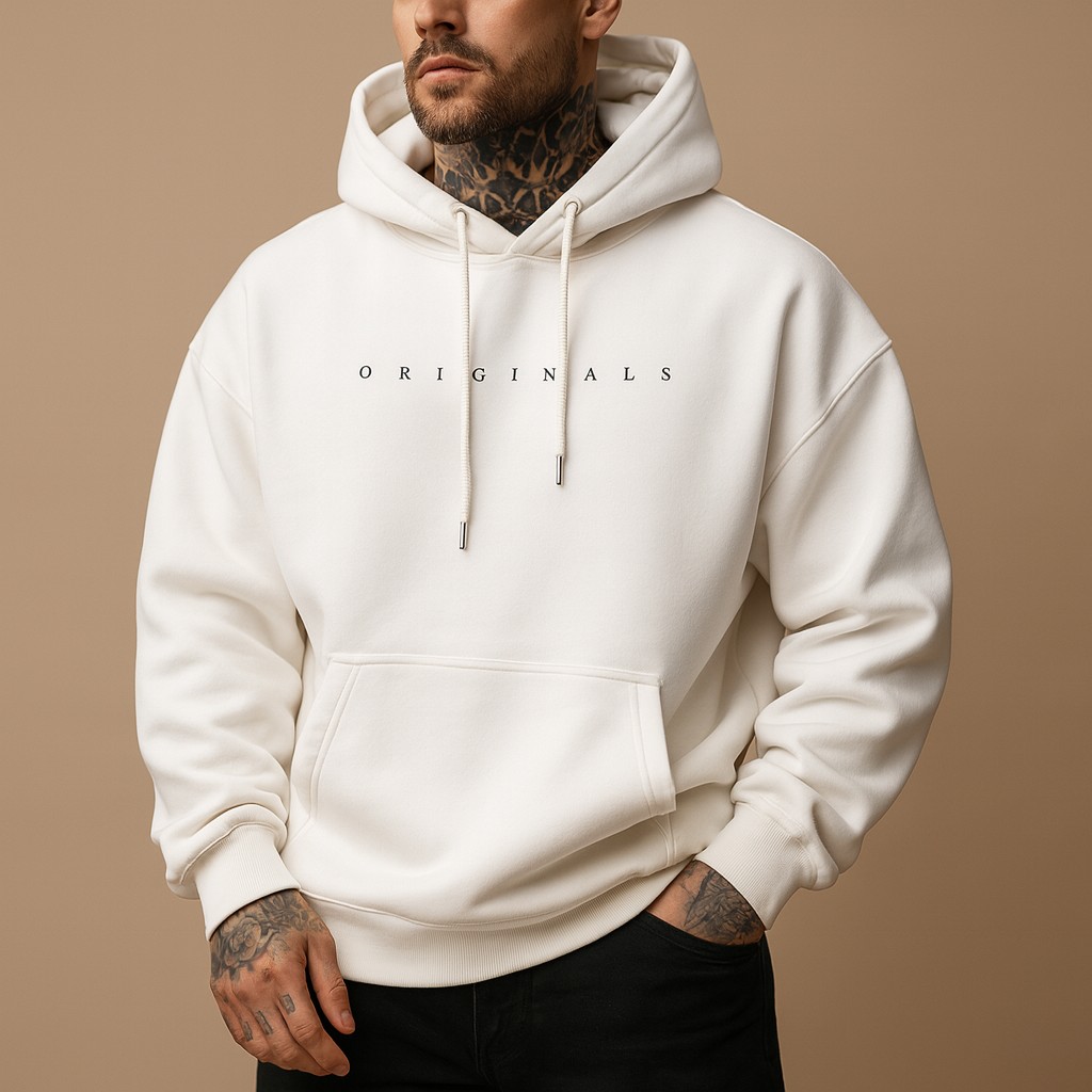 Hoodie med hætte til herrer | Sven