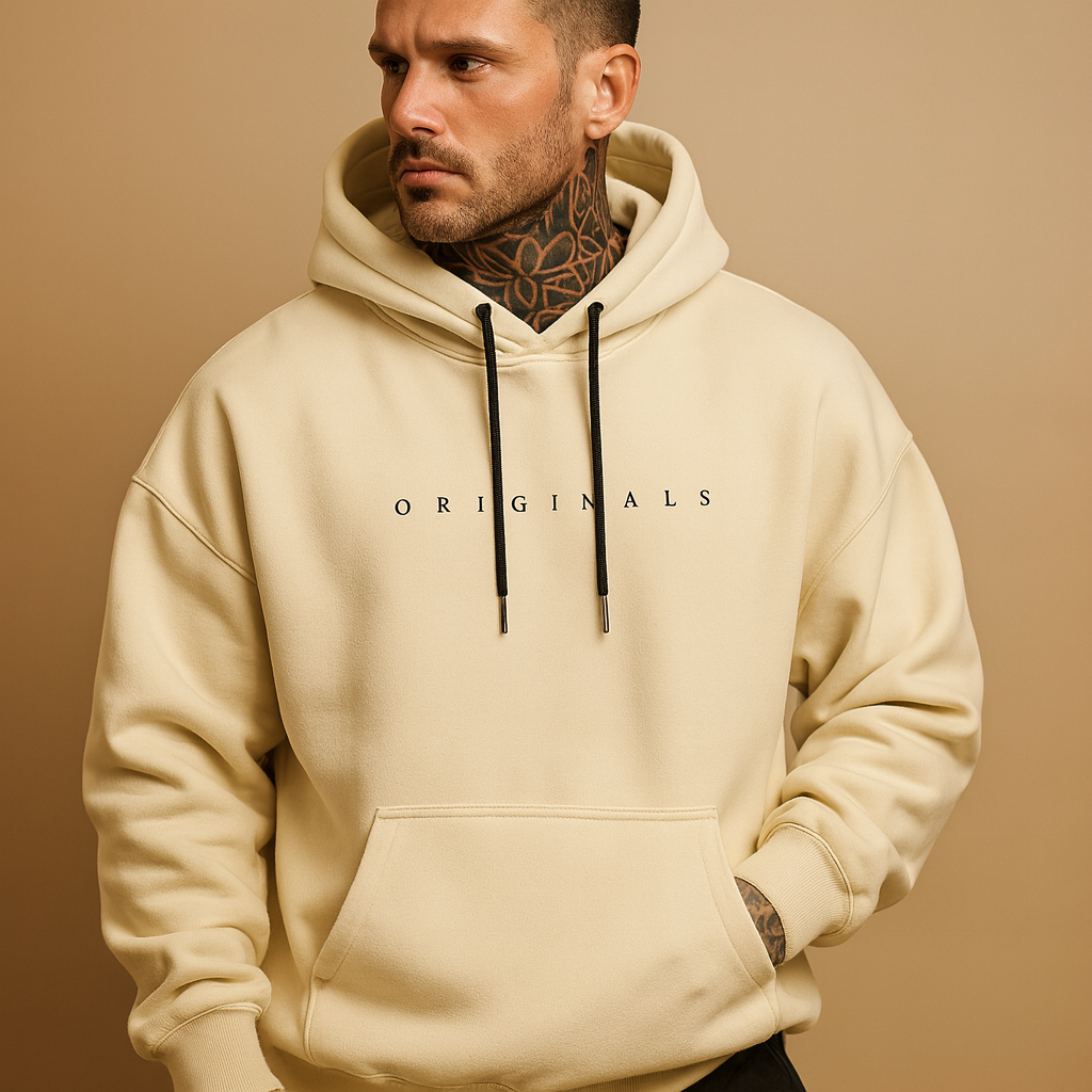 Hoodie med hætte til herrer | Sven