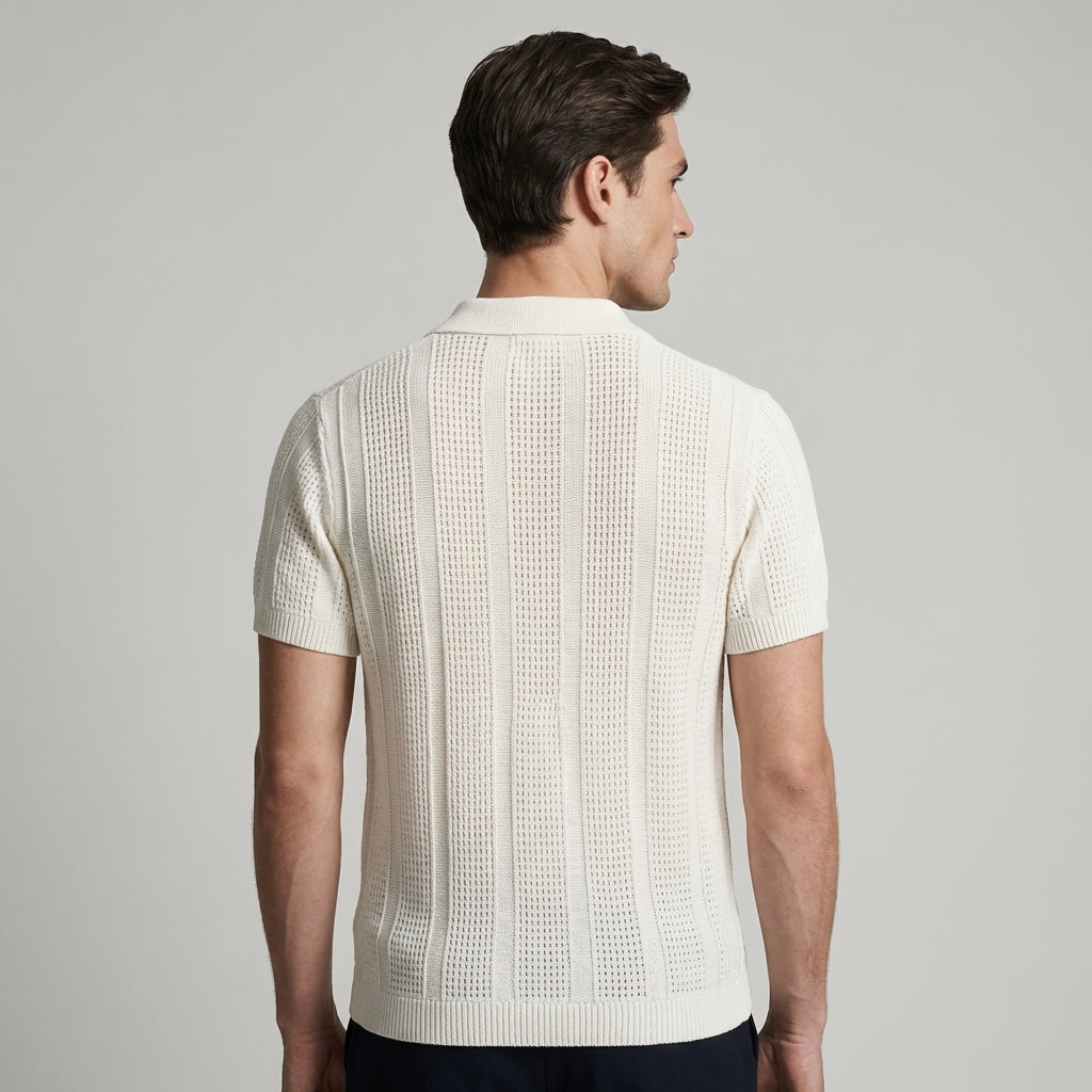 Herre-polo Classic Elegance Ivory Coast