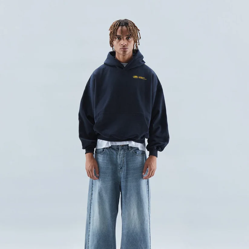 Sudadera con Capucha Gráfica Oversize para Hombres y Mujeres - Algodón Suave - Ropa Urbana