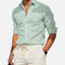 Veroux Mode | Chemise d'affaires ajustée pour homme Herre's