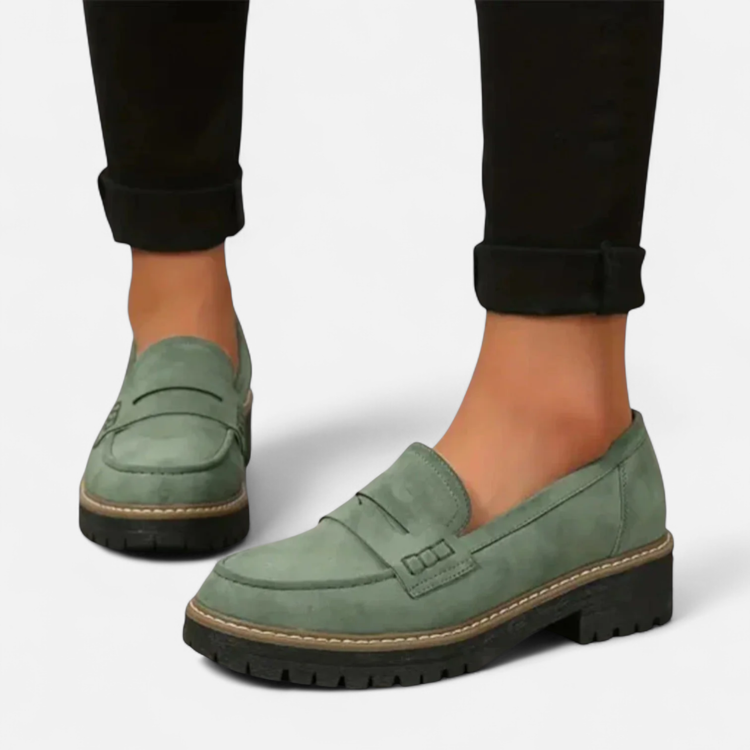 Ortopædiske dameloafers i højkvalitetslæder – anatomisk komfort & raffineret stil