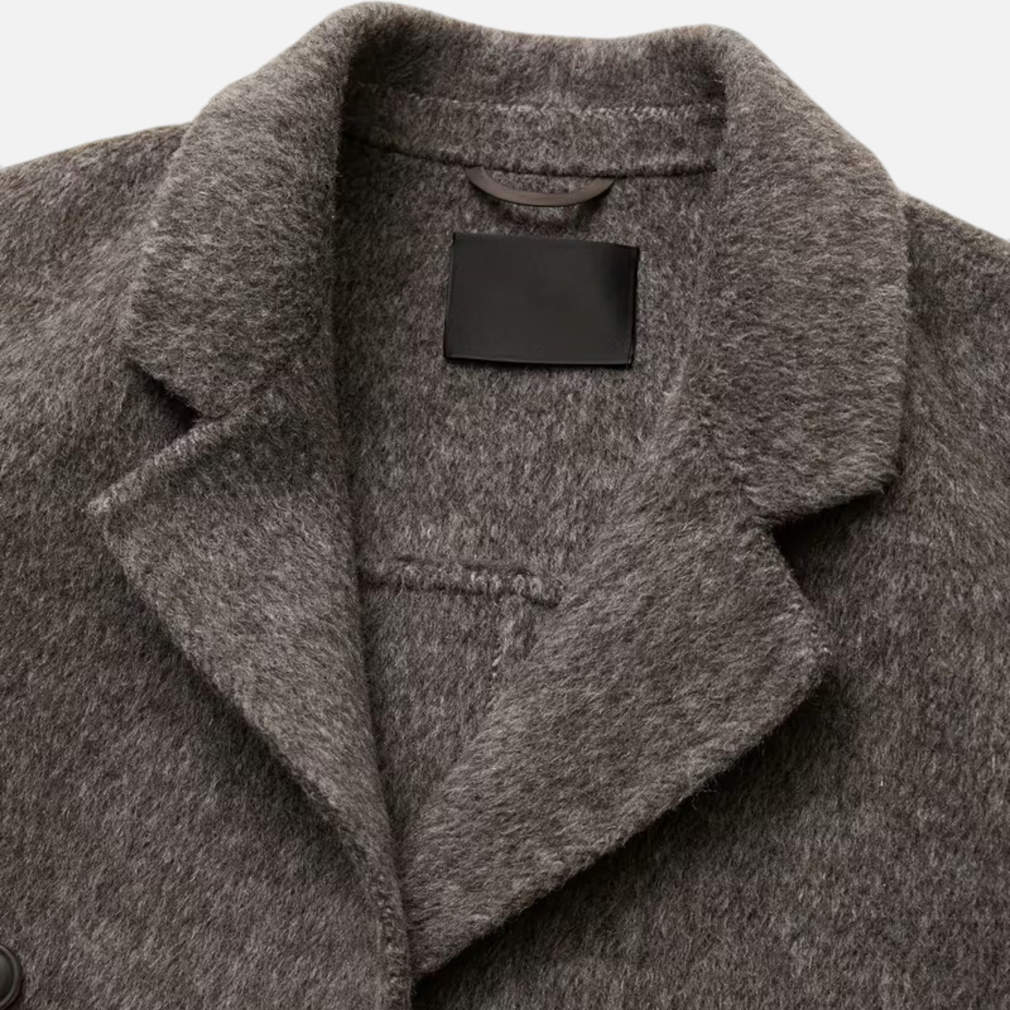 Damen Wollmischung Wintermantel