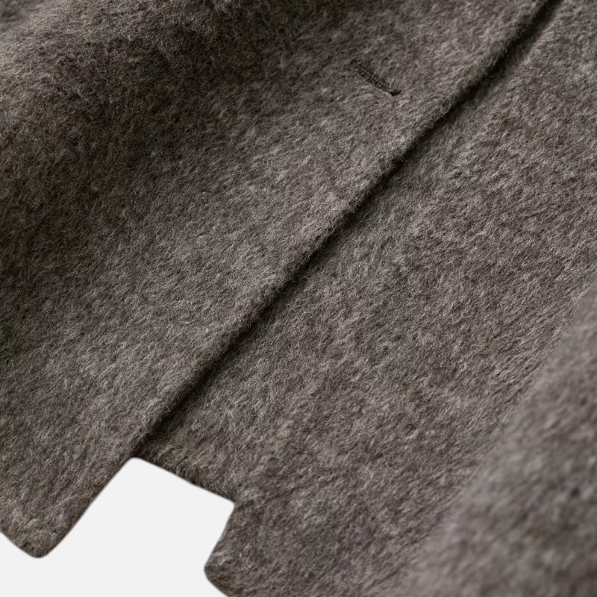 Damen Wollmischung Wintermantel