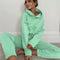 Isabella | Todelt Loungewear-Sæt til Kvinder med Vandfaldshals