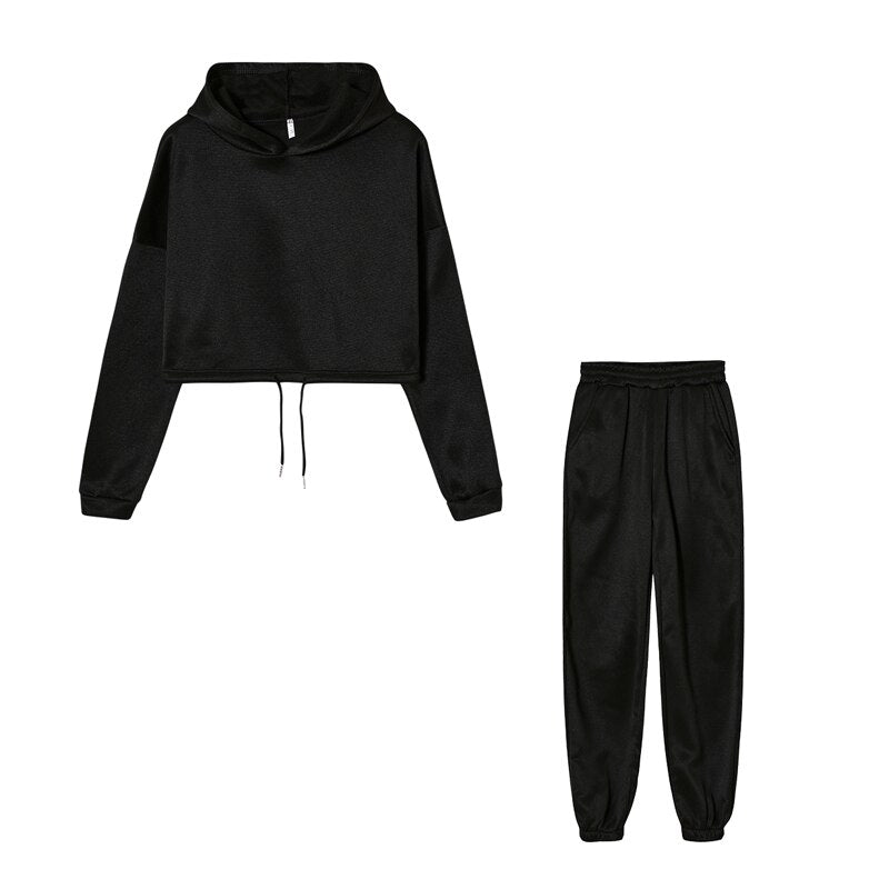 Isabella | Todelt Loungewear-Sæt til Kvinder med Vandfaldshals