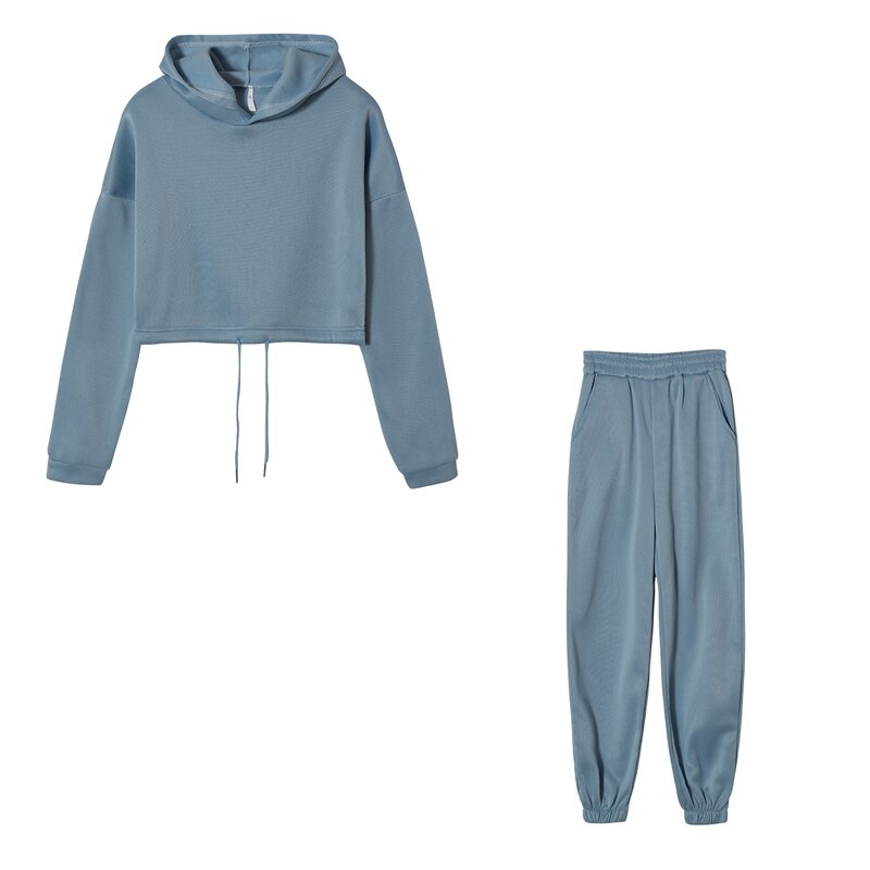 Isabella | Todelt Loungewear-Sæt til Kvinder med Vandfaldshals