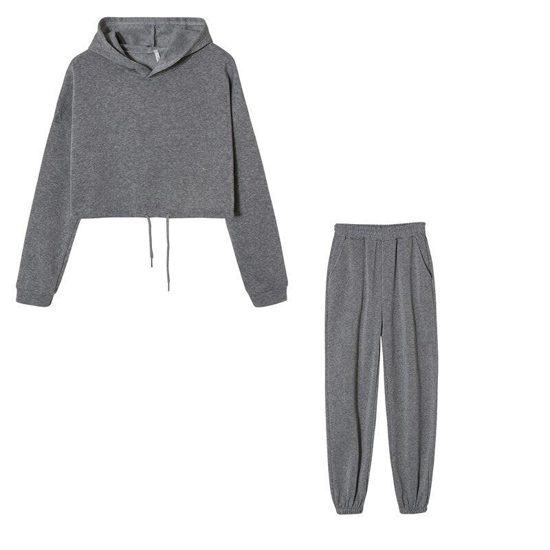 Isabella | Todelt Loungewear-Sæt til Kvinder med Vandfaldshals