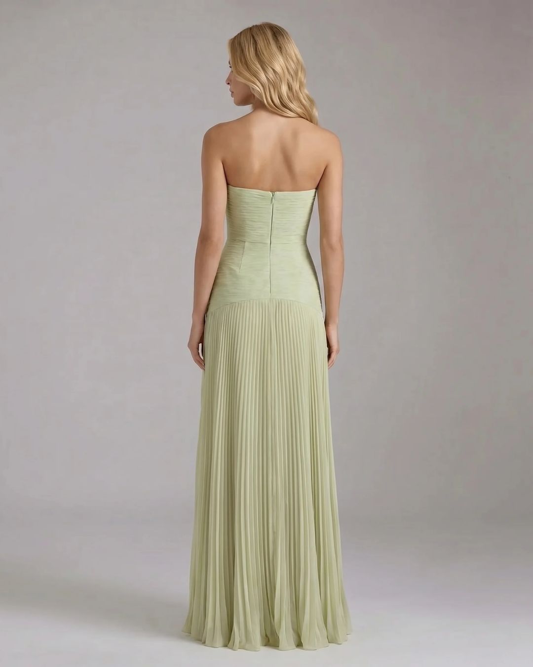 Kenzie Forest Maxi Dress - Green