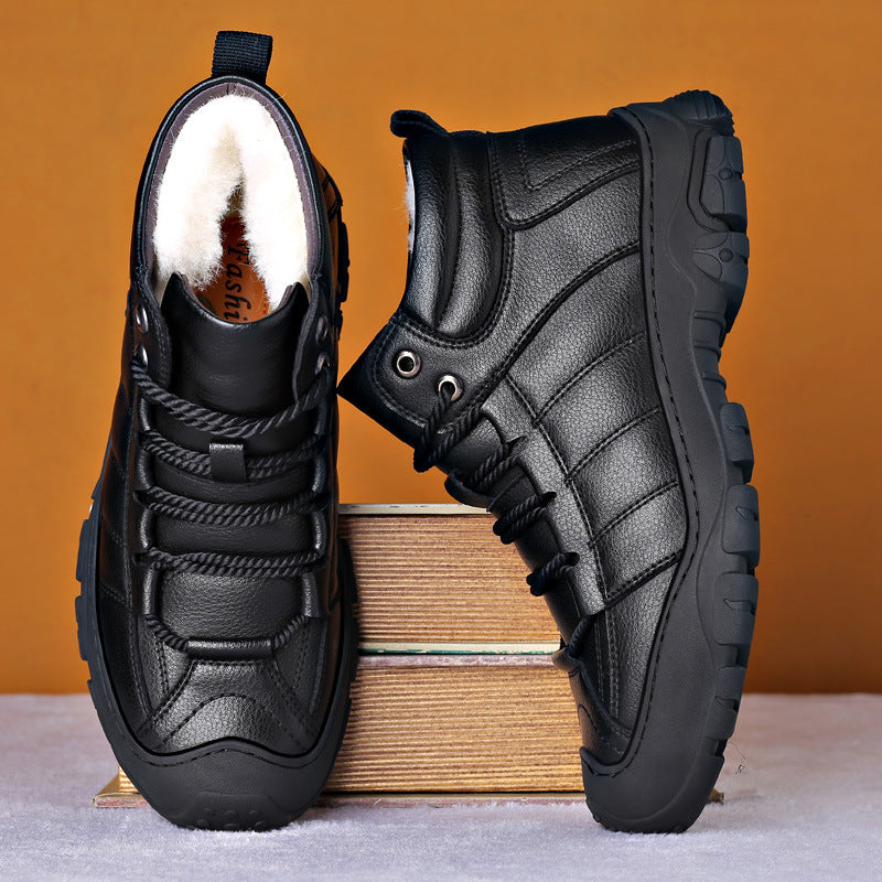 Bellivaro | Herre Vandtætte Vinterstøvler | Varm Uldfor & Komfortabel Pasform