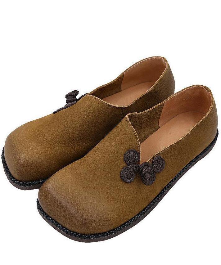 Flade Loafers til Kvinder i Læderlook