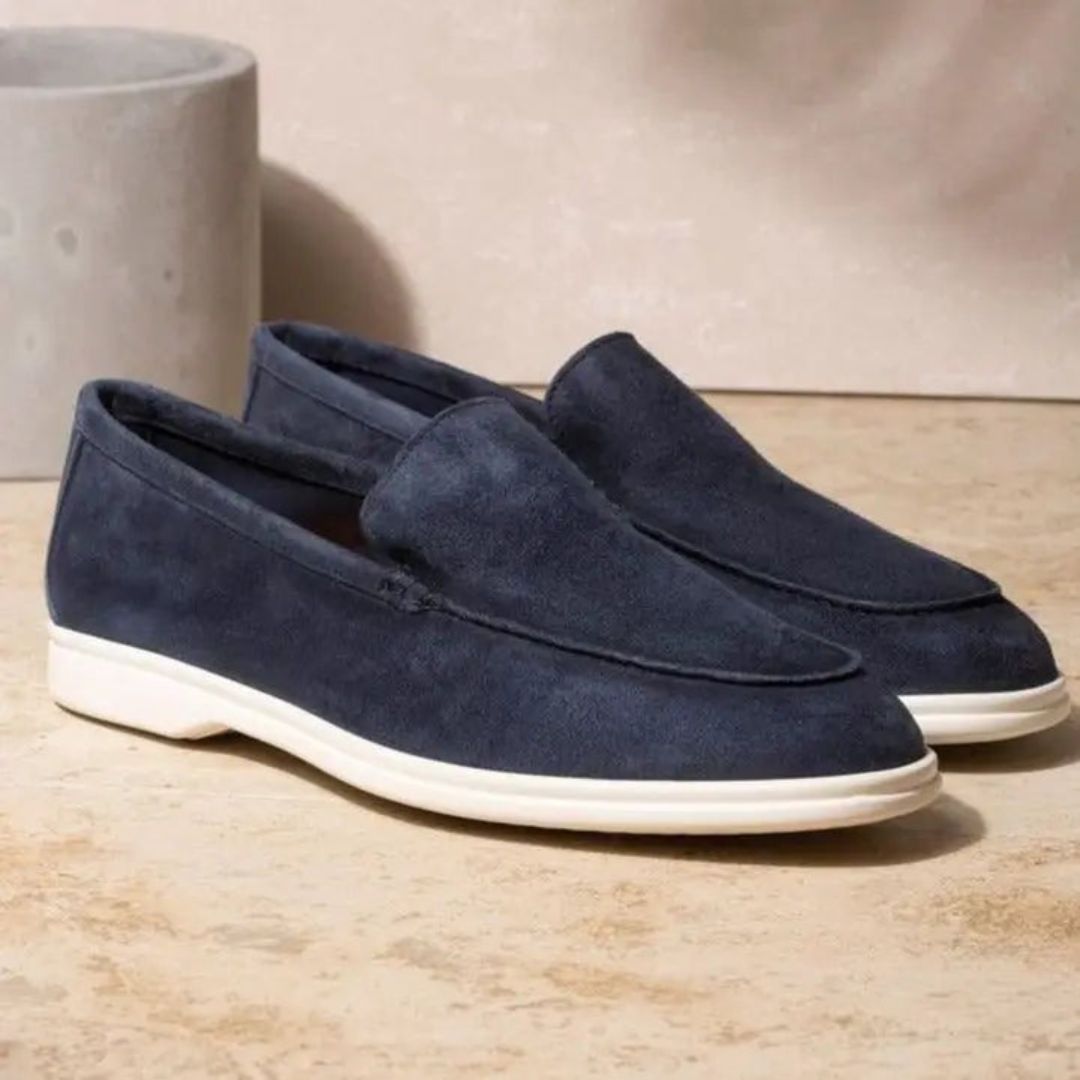 Bellivaro | Elegante læderloafers med memory foam og alsidig komfort til hverdag og forretning