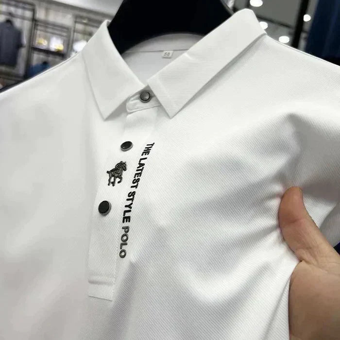 Polo infroissable pour hommes