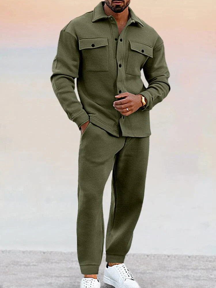 Casual Two-Piece Set for Men | Comfortable