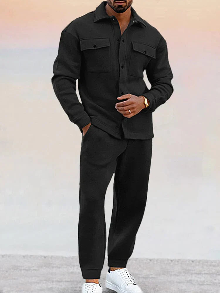Casual Two-Piece Set for Men | Comfortable