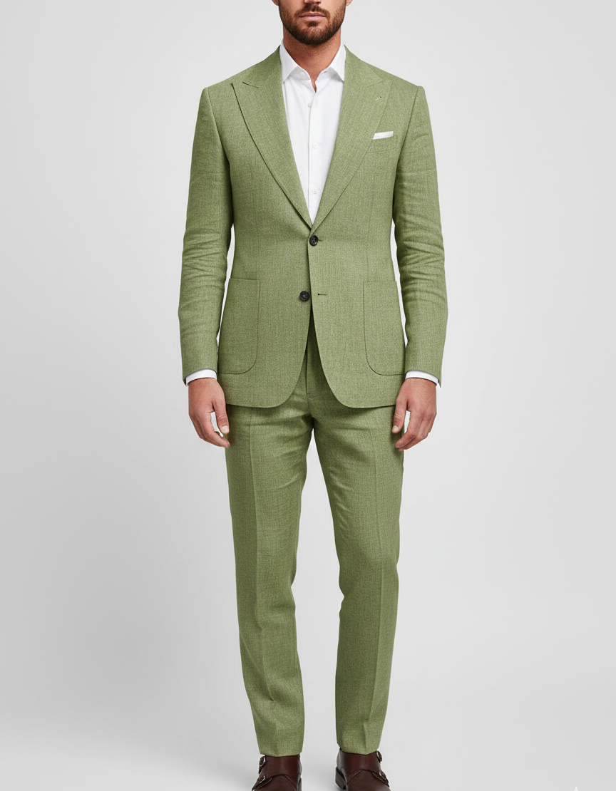 Bellivaro ανδρικό 2-τεμάχιο κοστούμι από λινό