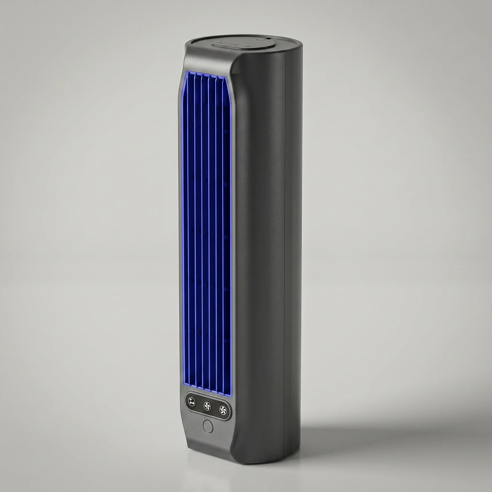 Bærbar Bladløs Tårnventilator med Flere Hastigheder