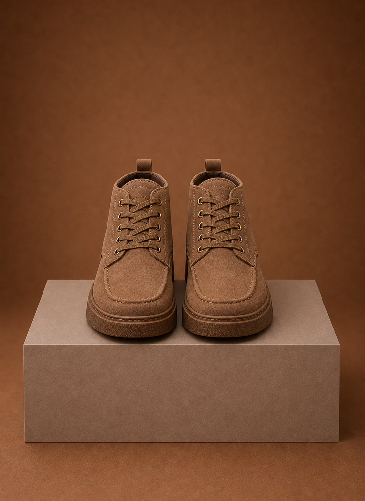 Casual Sneakers til Mænd med Snørelukning