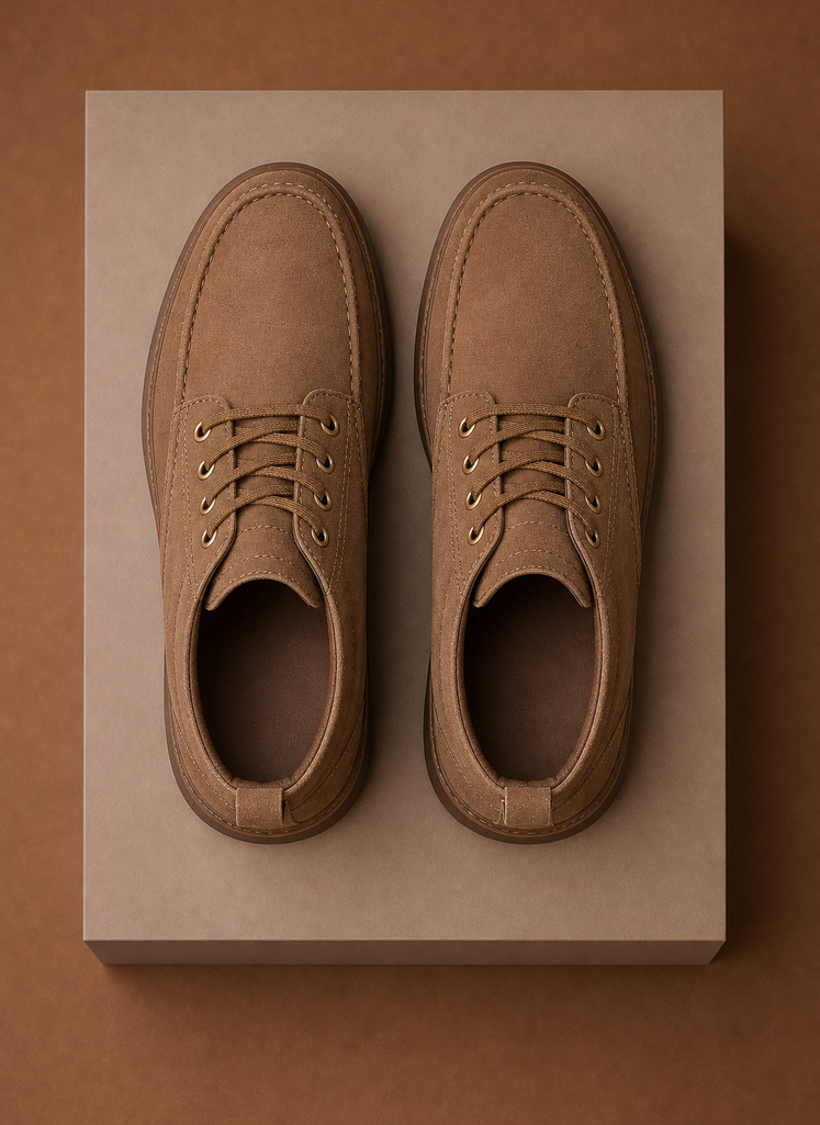Casual Sneakers til Mænd med Snørelukning