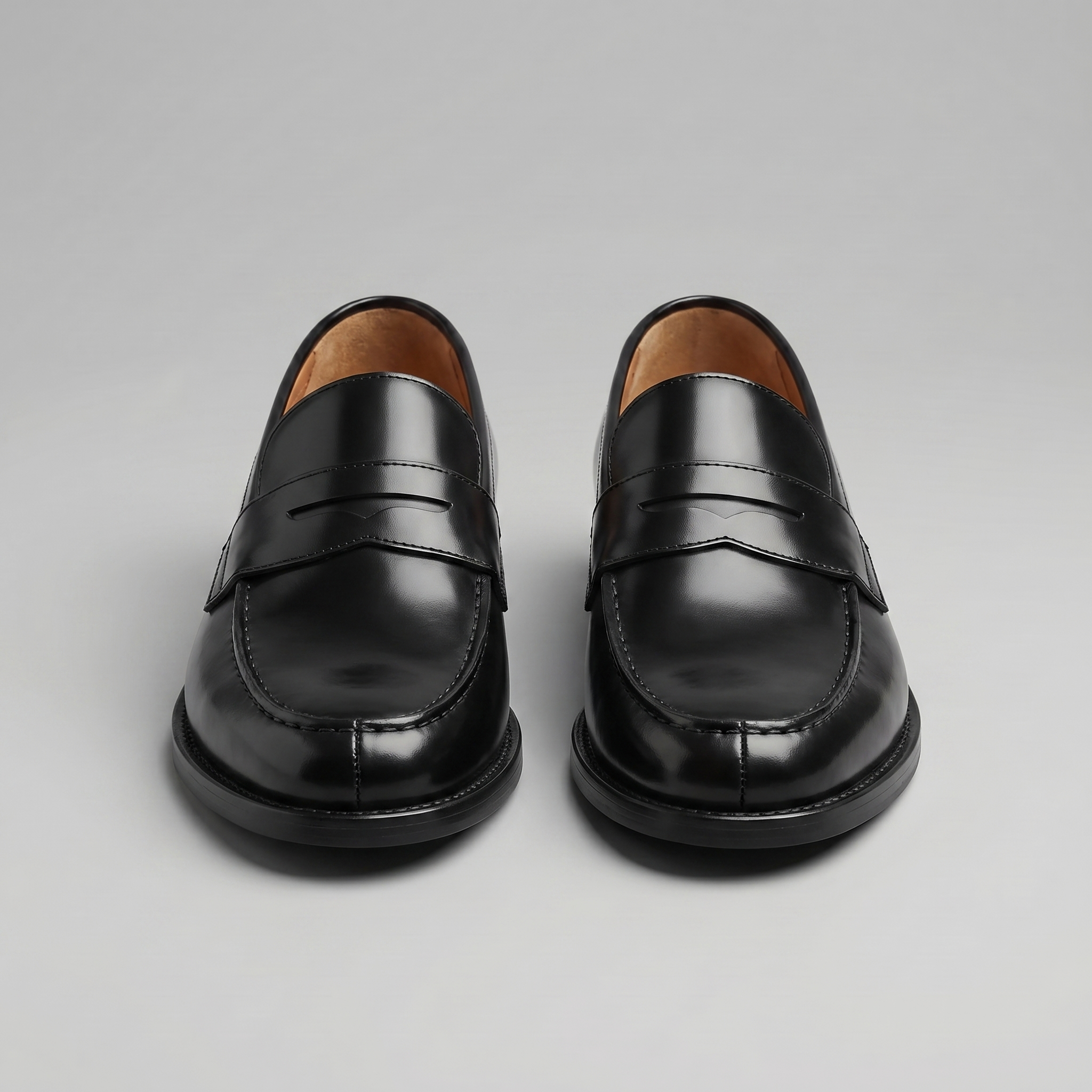 Penny Loafers til Herre i Læder – Klassiske Slip-On Sko