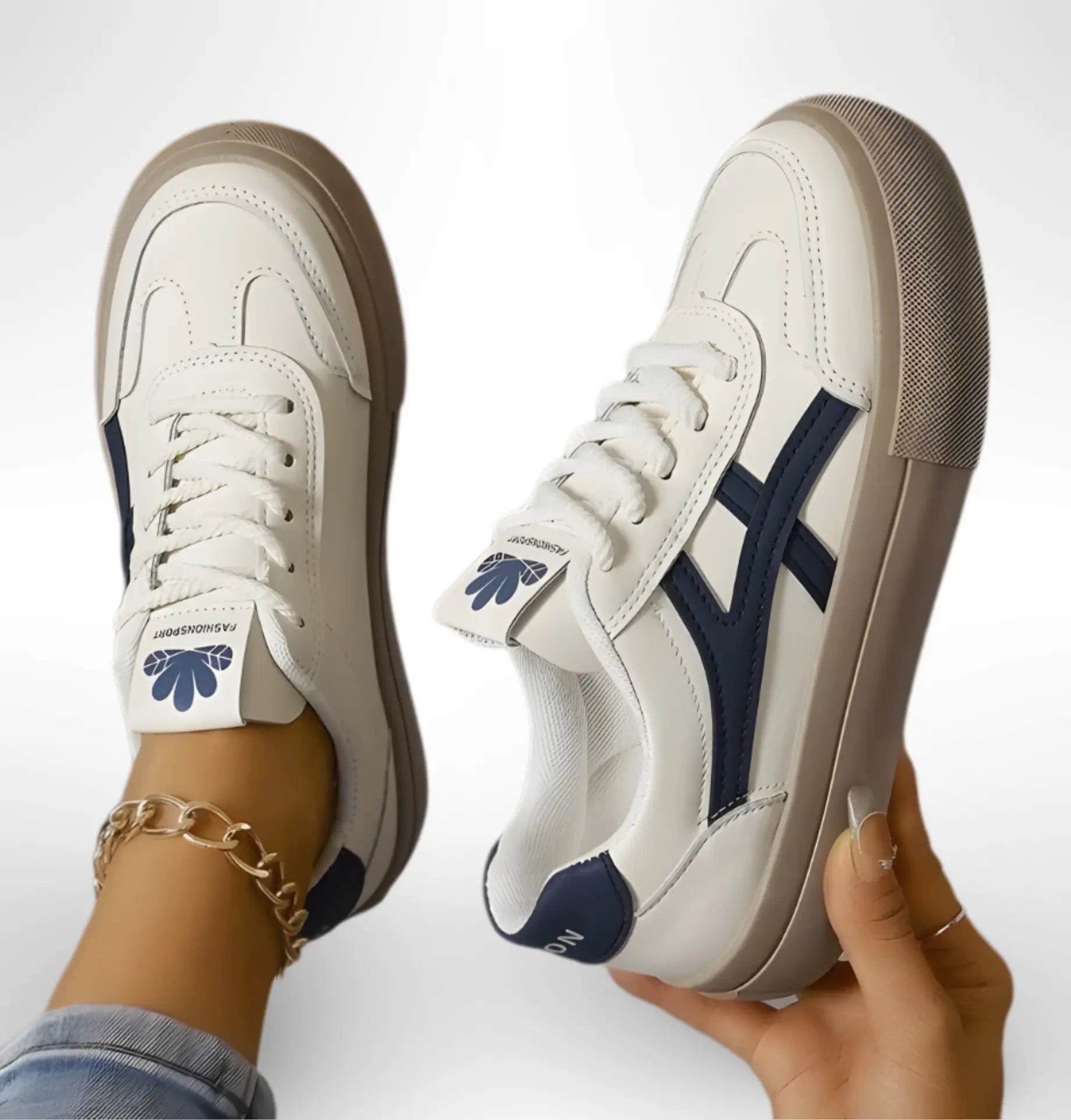 Comode e leggere sneakers ortopediche da donna