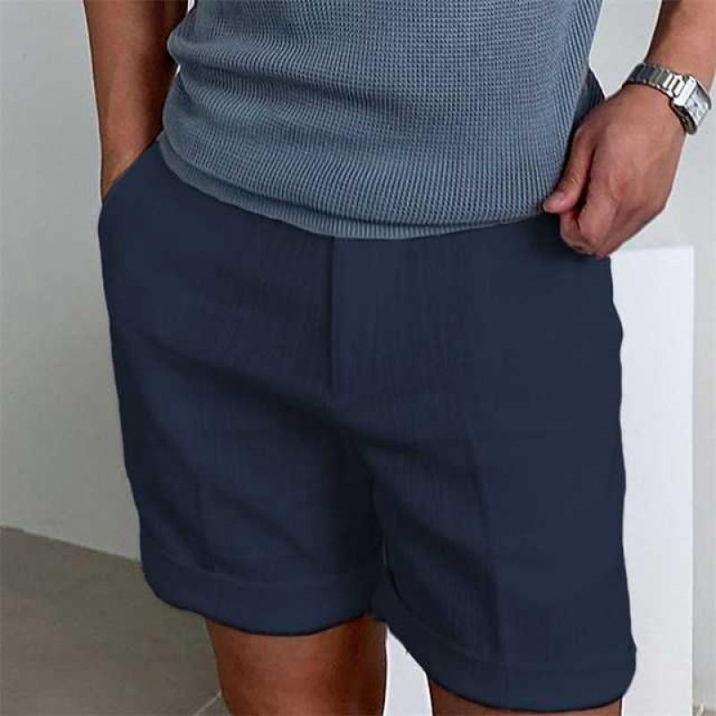 Bellivaro | Herre Strandshorts i Vintage Stil – Premium Hør og Tidløst Design