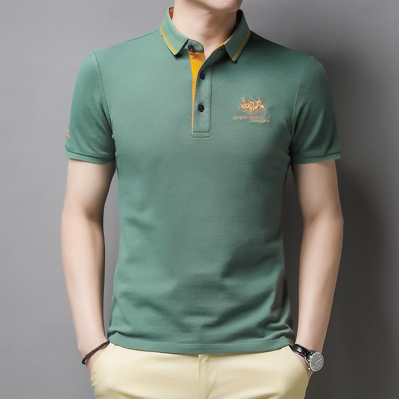 Bellivaro | Elegant og alsidigt herre-polo med knaplukning – perfekt til hverdag og smart-casual